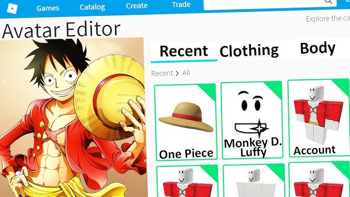 Replying to @cherri ♡ UPDATED Gear 5 Luffy (One Piece) Roblox outfit! , gear 5
