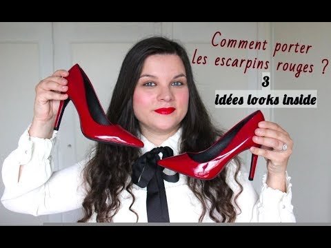 Vidéo: Comment porter des escarpins rouges