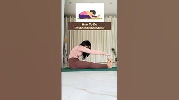 How To Do Seated Forward Bend (Paschimottanasana) #shorts #forwardfold #paschimottanasana #ytshorts