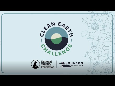 The National Wildlife Federation and Johnson Outdoors have teamed up to inspire conservation action for the Clean Earth Challenge. 

Join us and help clean up trash and debris that litter our beautiful land, oceans, and waterways. Every piece you collect counts!
