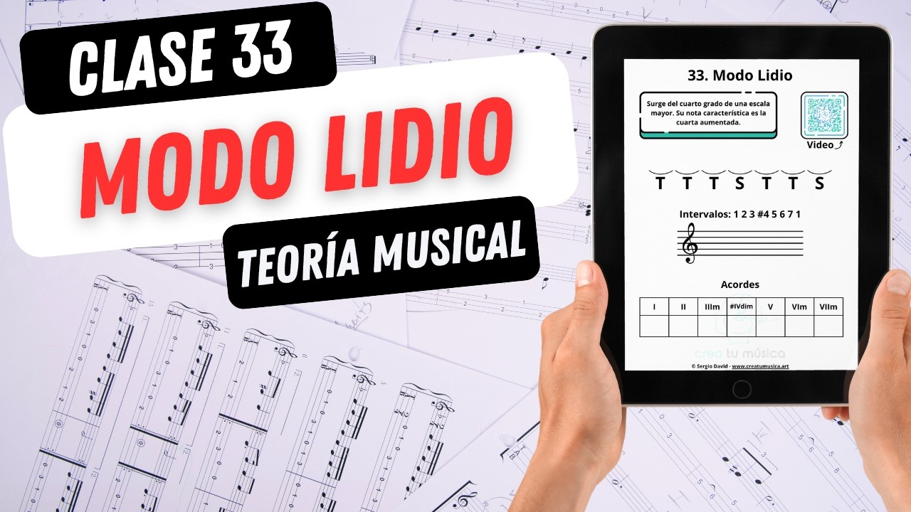 Modo Lidio - Curso de Teoría Musical Clase 33