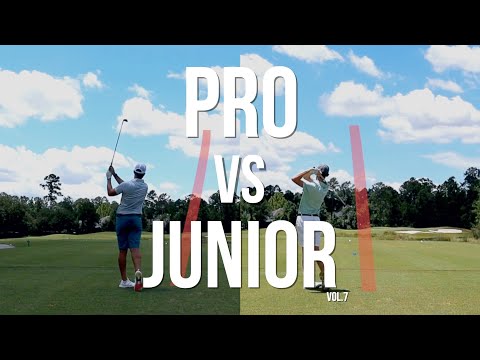 Head To Head Against A 15y Old Junior Golfer | Pro vs Junior Vol 7