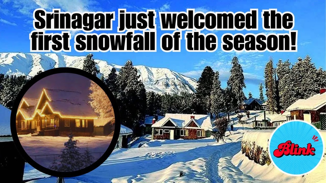 LIVE | Srinagar,  Kashmir's first heavy snowfall 2025 tourism boost winter season