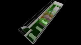 Room acoustics simulation with Rossoacoustic CP30 panels
