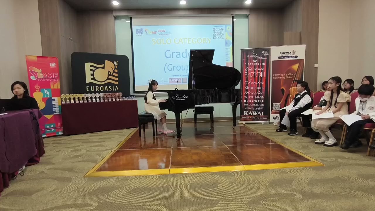 Euroasia Youth Music Festival 2025! Grade 3 Silver,  Xaviera10yrs  #12 Apr 2025