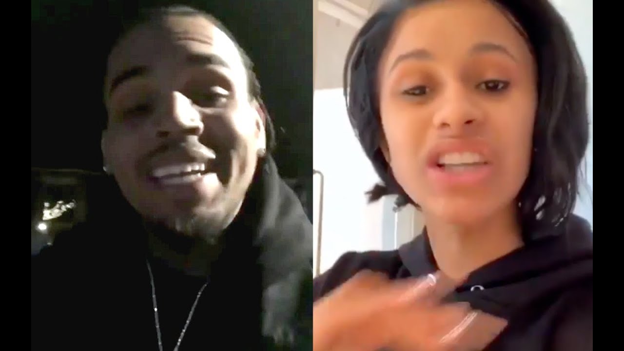 Chris Brown OFFERS to send Cardi B Flowers AFTER Offset doesn't SHOW UP - YouTube