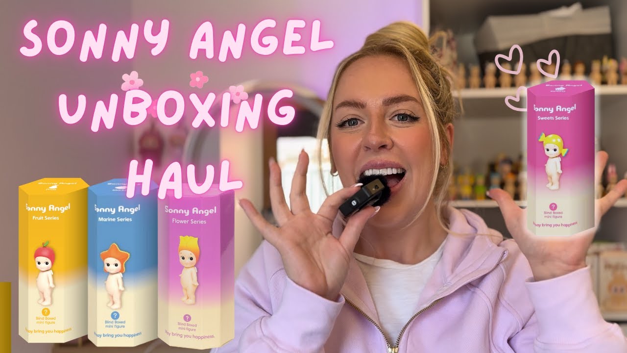 HUGE Sonny Angel Unboxing Haul - Fruit/Marine/Flower & Sweet Series