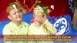 VIDEO: Pernikahan Pemuda 25 Tahun dan Nenek 75 Tahun di Bangka