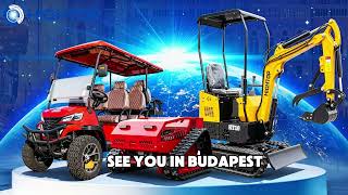 🇭🇺 HIGHTOP at China Brand Fair Hungary 2026 | Compact Construction Machinery Showcase