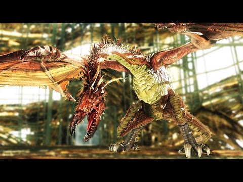Video: Dark Souls 2 - Guardian Dragon, Bosskampf