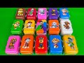 Paw Patrol Slime With Mini Suitcases: Looking For Ryder, Chase, Marshall,...Satisfying Slime Video