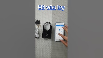 Ổ khóa vân tay thông minh Exsmith P803 | Chống trộm - Chống cắt - Chống nước | P.2 #shorts