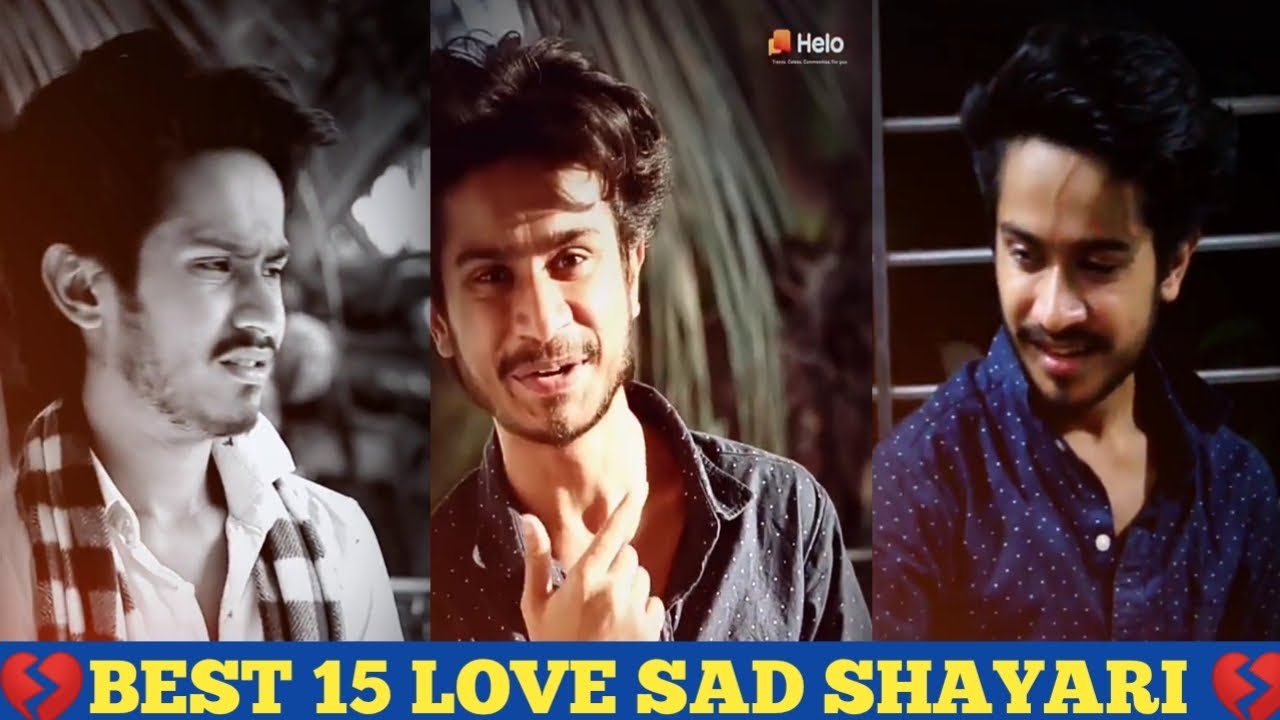 Best Top 15 | Love Shayari 💔 | By Ansh pandit !! With Background music🎶