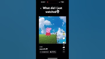 PEPPA PIG TRIPPED ON A WIRE FELL INTO A FIRE BACON STRIPS