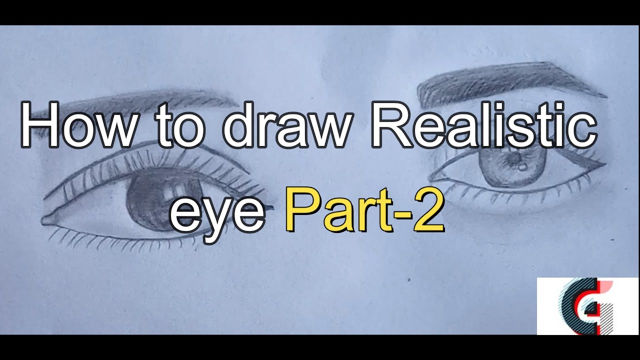 Human eye # how to draw Realistic eye Part -2. - YouTube