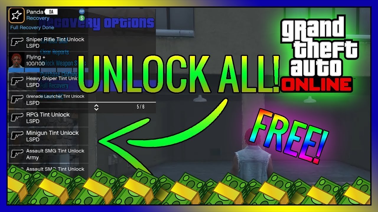 EXCLUSIVO GTA 5 Online UNLOCK ALL ACC AQUI QUALIDADE E NOSSA OBRIGACAO