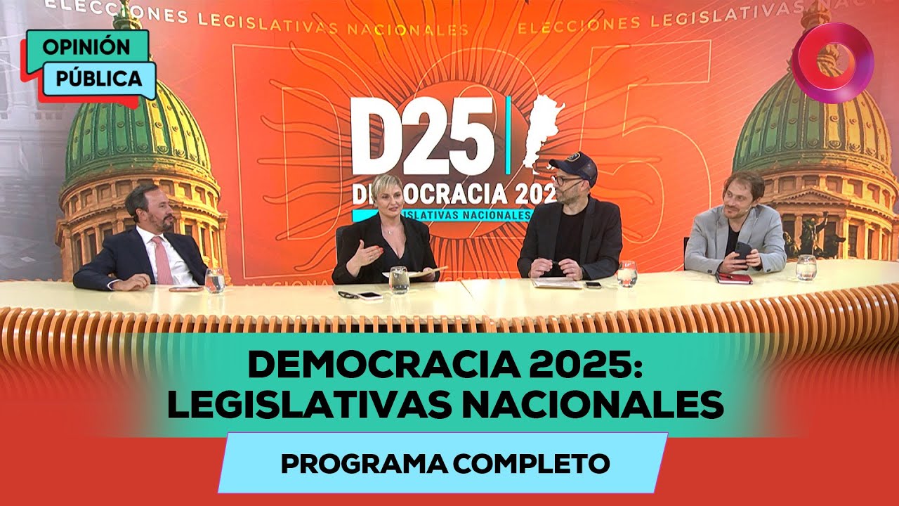 Democracia 2025: Legislativas Nacionales | 