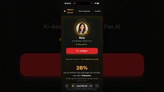 Führe jetzt kostenlos dein erstes Gespräch mit unserer KI Roxy🦊  #Vertrieb #Besuchsbericht