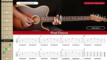 Until I Found You Guitar Cover Stephen Sanchez 🎸|Tabs + Chords|