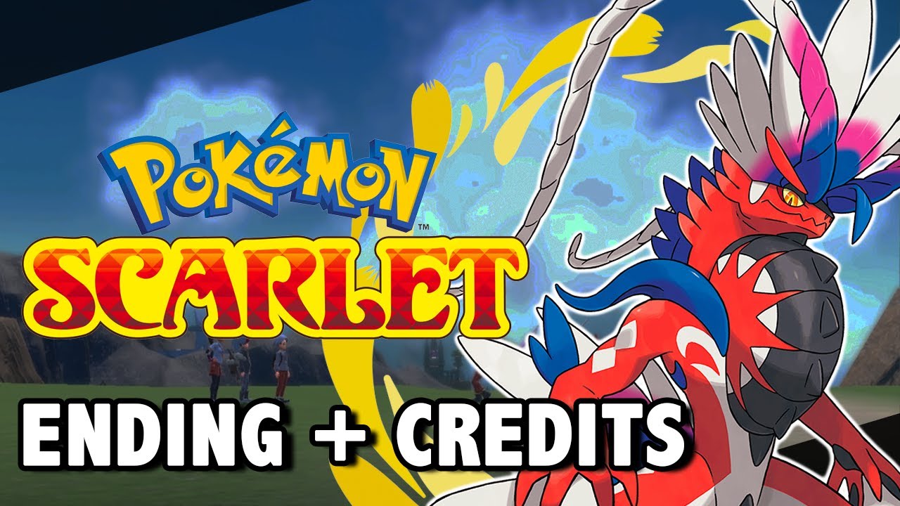 Ending + Credits - Pokémon Scarlet - YouTube
