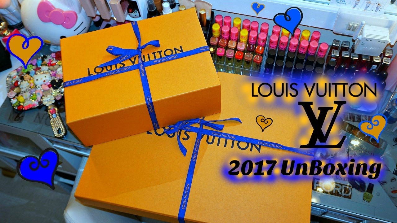 Louis Vuitton Unboxing 2017 - YouTube