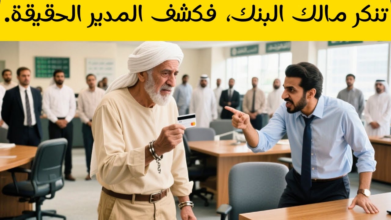 مالك البنك دخل كبائس ليسحب أمواله… فتصرف المدير كشف الحقيقة وأدهش الجميع!