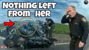 (TRAGIC) When High-speed PIT Maneuvers End in DISASTER | Caught on Police Dashcam 2025 #2