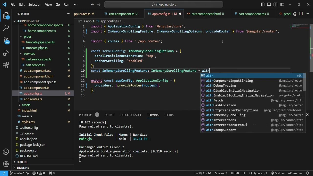 14.9 Scroll Position Restoration