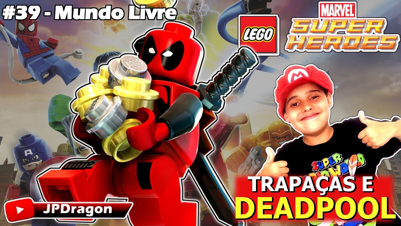 Lego Marvel Super Heroes 39 Como Desbloquear O Deadpool