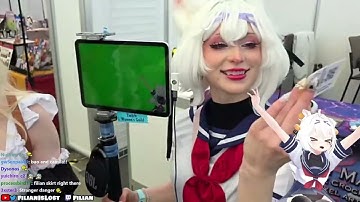 Filian explores Twitchcon