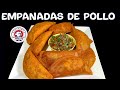 Empanadas rellenas de pollo, arroz y vegetales