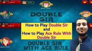 Cards Game | Double Sir and Ace Rule screenshot 1