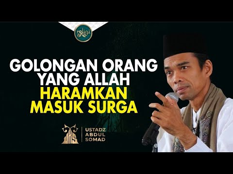 Tidak Akan Masuk Surga, Orang yang Lakukan Perbuatan ini | Ustadz Abdul Somad religiOne