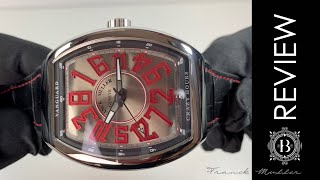 Franck Muller Vanguard Crazy Hours Red V45 CH AC ER Watch
