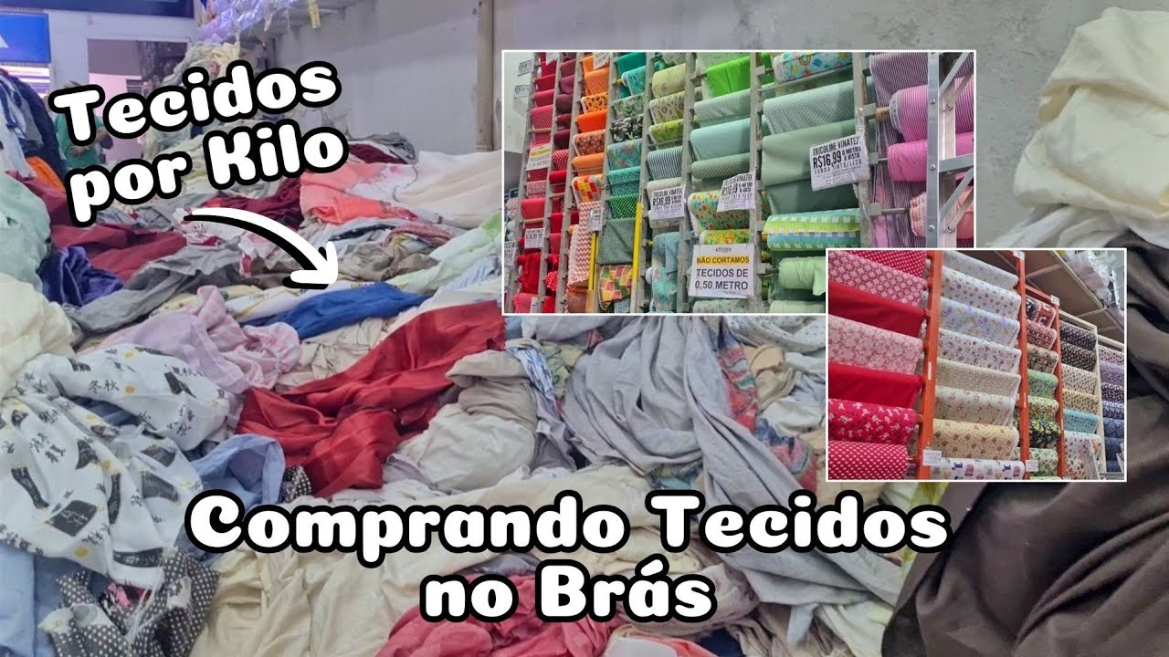 Comprando Tecidos no Brás | Atelier LoveYu