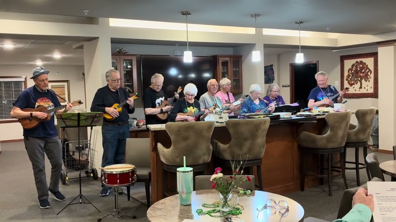 LOCO Village People play Mardi Gras Mambo