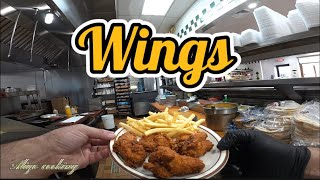 POV : Saturday busy breakfast and wings