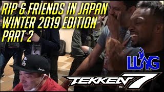 Rip and Friends Check Out Leisureland Arcade In Japan - TEKKEN 7 FR