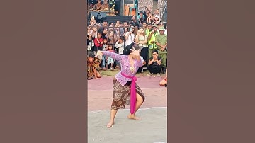 lihat niken jadi gagal fokus 😲 #nikensalindri #ganongan #jaranan