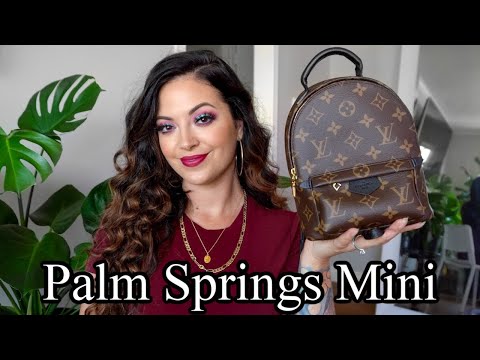 What's in my bag 2020?  Louis Vuitton Palm Springs Mini Backpack 