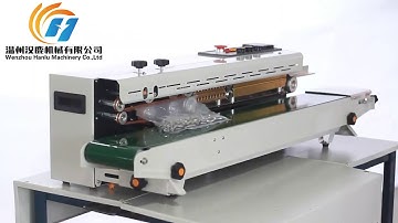 FRD-1200C Continuous Solid ink coding band sealer for PE bag sealing machine