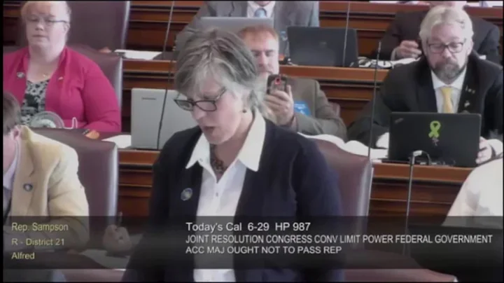Maine's Heidi Sampson: Article V is a proven process