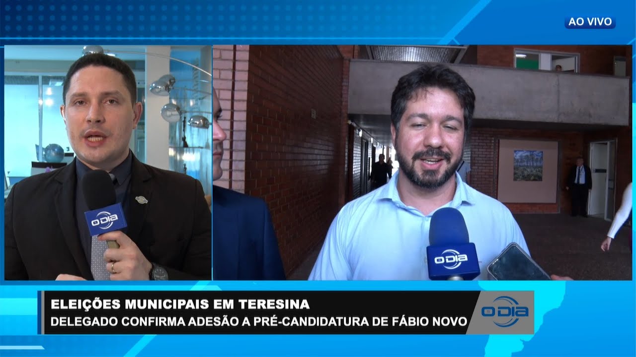Delegado Samuel Silveira adere a pré-candidatura de Fábio Novo para Prefeitura 27 09 2023