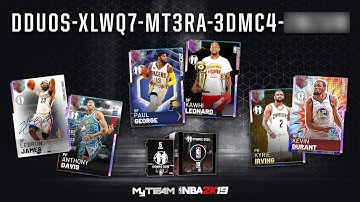 DYNAMIC DUO DELUXE AWARD LOCKERCODE! FREE GALAXY OPAL! (NBA 2K19 MyTeam)
