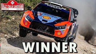Rally Italia Sardegna 2024 Winner | Ott Tänak