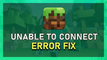 Minecraft - How To Fix Unable To Connect To World Error