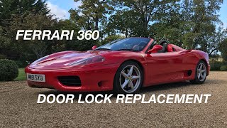 Ferrari 360 door handle problem.