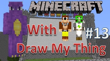 Minecraft Mini Games | Draw My Thing #13 | Cheaters! | L for Leeeeee x & WeeWeeGaming