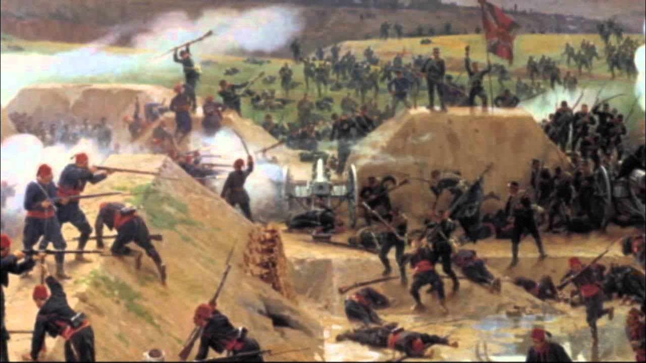 Освобождение балканских народов. Турецкая артиллерия 1877-1878.