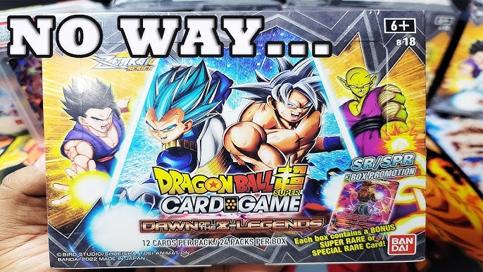 Buy Dragon Ball Super Card Game Dawn of the Z-legends Booster Pack